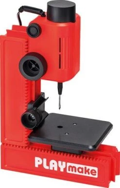 PLAYmake 4 In 1 Houtbewerkingsmachine Houtdraaibank -Chique Speelgoeds Winkel 801200 playmake kolomboor speelactief 2