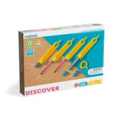 Makedo Discover 126 Gereedschapsset Voor Karton Kindergereedschap