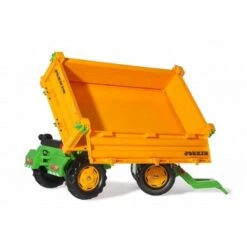 RollyToys RollyMulti Trailer 2-asser Aanhangwagen Joskin -Chique Speelgoeds Winkel Rollymulti trailer joskin rollytoys 123209 1