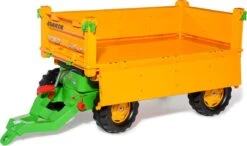 RollyToys RollyMulti Trailer 2-asser Aanhangwagen Joskin -Chique Speelgoeds Winkel Rollymulti trailer joskin rollytoys 123209 2