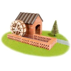 Teifoc Bouwdoos T4030 Watermolen -Chique Speelgoeds Winkel Teifoc bouwdoos metselset T4030 watermolen 1