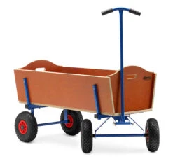 BERG Bolderwagen Beach Wagon XL -Chique Speelgoeds Winkel berg bolderwagen beachwagon hout bolderkar xl 1