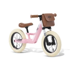 BERG BIKY Retro Pink Loopfiets 12 ” Inch Luchtbanden 12 BERG BIKY Retro Pink Loopfiets 12 ” Inch Luchtbanden -Chique Speelgoeds Winkel bergtoys biky retro pink 12 inch loopfiets speelactief.nl