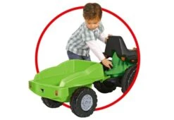 BIG Aanhangwagen Enkelas Trailer Groen -Chique Speelgoeds Winkel big trailer green big 800056668 1 1
