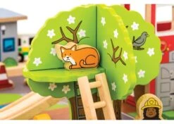 BigJigs BJT049 Treintafel Brandweer Spoortafel Houten Trein 13 BigJigs BJT049 Treintafel Brandweer Spoortafel Houten Trein -Chique Speelgoeds Winkel bigjigs bt049 brandwweer trein set en tafel 4