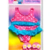 Bikini + Badslippers Pop Mt. 35 – 45 Cm. -Chique Speelgoeds Winkel bikini badslipprs pop heless 787