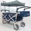 Active Outdoor Bolderkar Blauw Incl. Zonnedak, Extra Bagagetas En Extension.