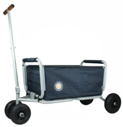 Beachtrekker Life Bolderwagen Opvouwbaar – Blauw -Chique Speelgoeds Winkel bolderwagen opvouwbaar beachtrekker life blauw 1 1