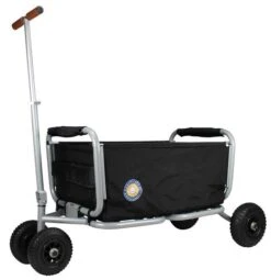 Beachtrekker Life Bolderwagen Opvouwbaar – Zwart -Chique Speelgoeds Winkel bolderwagen opvouwbaar beachtrekker life zwart 1