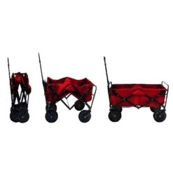 Mac Sports Bolderwagen Opvouwbaar Bolderkar -Chique Speelgoeds Winkel bolderwagen opvouwbaar rood vdm 0737005