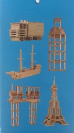 Bouwplankjes City Blocks 150 Stuks 10 Bouwplankjes City Blocks 150 Stuks -Chique Speelgoeds Winkel bouwplankjes 150 stuks 2