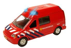 Brandweerauto NL Pull Back Met Licht En Geluid 4 Brandweerauto NL Pull Back Met Licht En Geluid - Afbeelding 2