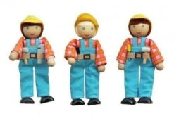 Chique Speelgoeds Winkel -Chique Speelgoeds Winkel buigpoppen automonteurs 3 stuks dudu 7050 1