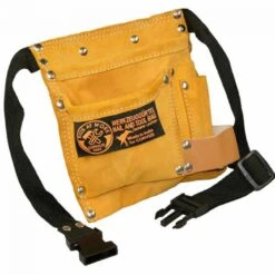 Leren Gereedschapsgordel Kids-at-Work Spijkerzak -Chique Speelgoeds Winkel corvus a600092 kids at work leren gereedschapsgordel 1