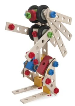 Eichhorn 4in1 Constructor 100-dlg Houten Constructie-speelgoed -Chique Speelgoeds Winkel eichhorn constructor 100 delig 5