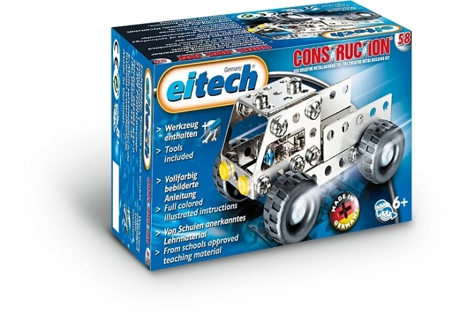 Eitech C58 Vrachtwagen Constructie Speelgoed 4 Eitech C58 Vrachtwagen Constructie Speelgoed - Afbeelding 2