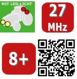 Tronico Junior Radiografisch Bestuurbare Fendt Vario 313 – 1 : 24 -Chique Speelgoeds Winkel fendt 313 vario rc tronico junior 10069 4