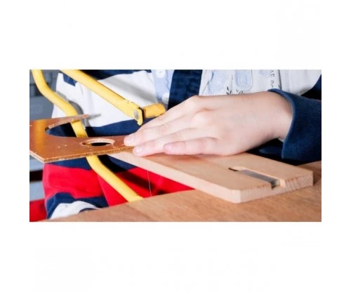 Toolkid Figuurzaagplankje Met Klem Kindergereedschap 5 Toolkid Figuurzaagplankje Met Klem Kindergereedschap - Afbeelding 3