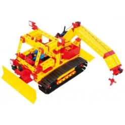 Fischertechnik Advanced – XL Bulldozer – 505280 -Chique Speelgoeds Winkel fischertechnik advanced 505280 bulldozer xxl 3