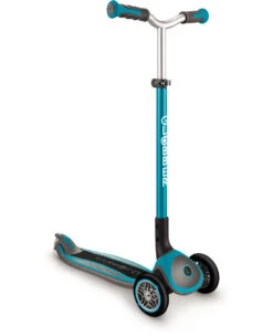 Globber 3-wiel Step Kids Teal -Chique Speelgoeds Winkel globber 3 wiel step teal 1