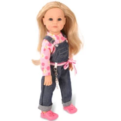 Gotz Poppen Kledingset Denim Tuinbroek 6 Gotz Poppen Kledingset Denim Tuinbroek -Chique Speelgoeds Winkel gotz 3402191 kledingset tuinbroek 1