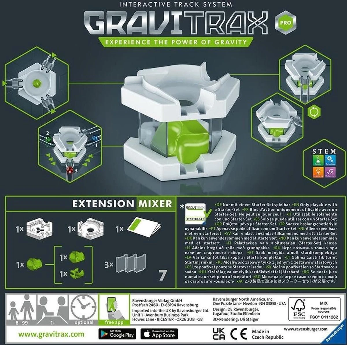 Gravitrax PRO Extension Mixer Knikkerbaan Ravensburger 7 Gravitrax PRO Extension Mixer Knikkerbaan Ravensburger - Afbeelding 5