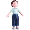 HABA Little Friends Poppenhuispop Papa Michael -Chique Speelgoeds Winkel habe little friends 302006 papa michael