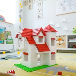 Hubelino Uitbreidingsset Dakpannen Duplo 68-delig 9 Hubelino Uitbreidingsset Dakpannen Duplo 68-delig -Chique Speelgoeds Winkel hubelino 400369 uitbreidingsset dapannen 68 delig 2