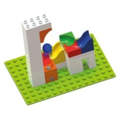 Hubelino Knikkerbaan Uitbreidingsset Katapult 41-delig -Chique Speelgoeds Winkel hubelino 882 knikkerbaan uitbreiding katapult 2