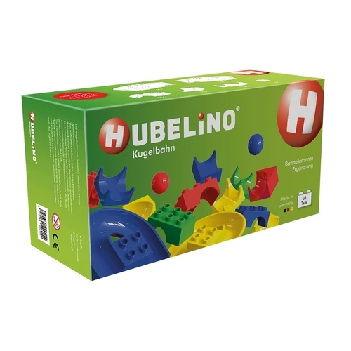Hubelino Knikkerbaan Uitbreidingsset Baanelementen 33-delig 4 Hubelino Knikkerbaan Uitbreidingsset Baanelementen 33-delig - Afbeelding 2