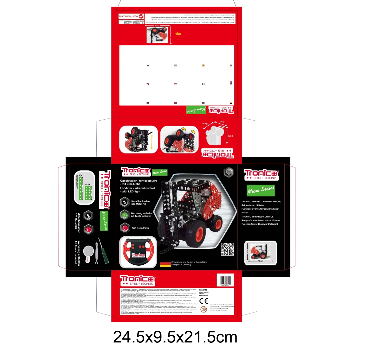 Tronico Micro Radiografisch Bestuurbare IF Hetruck – 1 : 64 11 Tronico Micro Radiografisch Bestuurbare IF Hetruck – 1 : 64 - Afbeelding 9