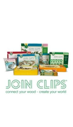 Kapla Join Clips Basic Set Home Edition JC200/40 -Chique Speelgoeds Winkel join clips 1665411070677 constructie speelgoed