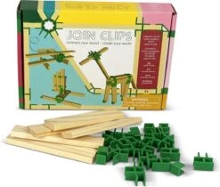 Kapla Join Clips Basic Set Home Edition JC200/40 -Chique Speelgoeds Winkel join clips JC5610 kapla constructie speelgoed 1