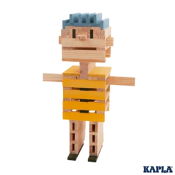 Kapla BA120BJV 120 Ton Licht En Donkerblauw Geel En Groen -Chique Speelgoeds Winkel kapla 120 lichtblauw geel groen 1