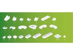 Hubelino Knikkerbaan Bouwdoos 106-delig 8 Hubelino Knikkerbaan Bouwdoos 106-delig -Chique Speelgoeds Winkel knikkerbaan 106 delig hubelino 420008 2