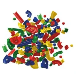 Hubelino Knikkerbaan Baanelementenset 128-delig 11 Hubelino Knikkerbaan Baanelementenset 128-delig -Chique Speelgoeds Winkel knikkerbaan hubelino elements 120 delig 420022 1