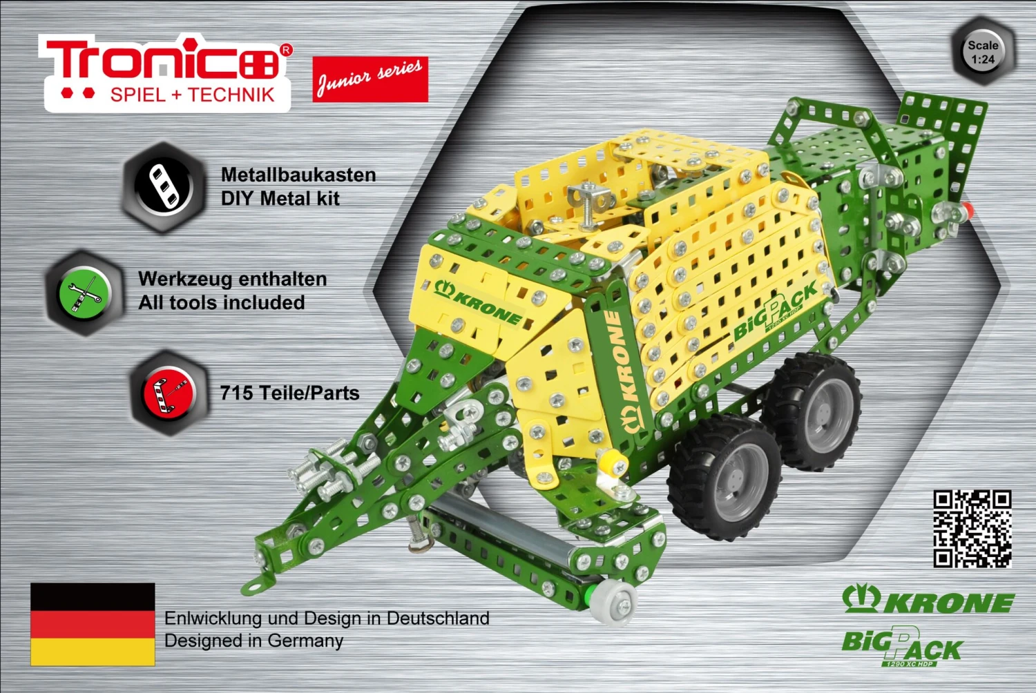 Tronico Junior Krone Big Pack Balenpers 1 : 24 3 Tronico Junior Krone Big Pack Balenpers 1 : 24