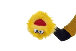 Handpop Kletskop Potatoehead Geel Living Puppets -Chique Speelgoeds Winkel living puppets w805 kletskop potatoes geel 3