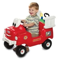Little Tikes Cozy Coupe Truck Brandweer Loopauto -Chique Speelgoeds Winkel loopauto little tikes brandweer auto 2