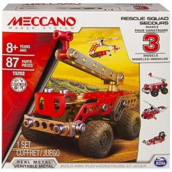 Meccano 15202 FireTruck 3-model Brandweerauto Constructieset -Chique Speelgoeds Winkel meccano 15202 multimodels fire truck 1 1