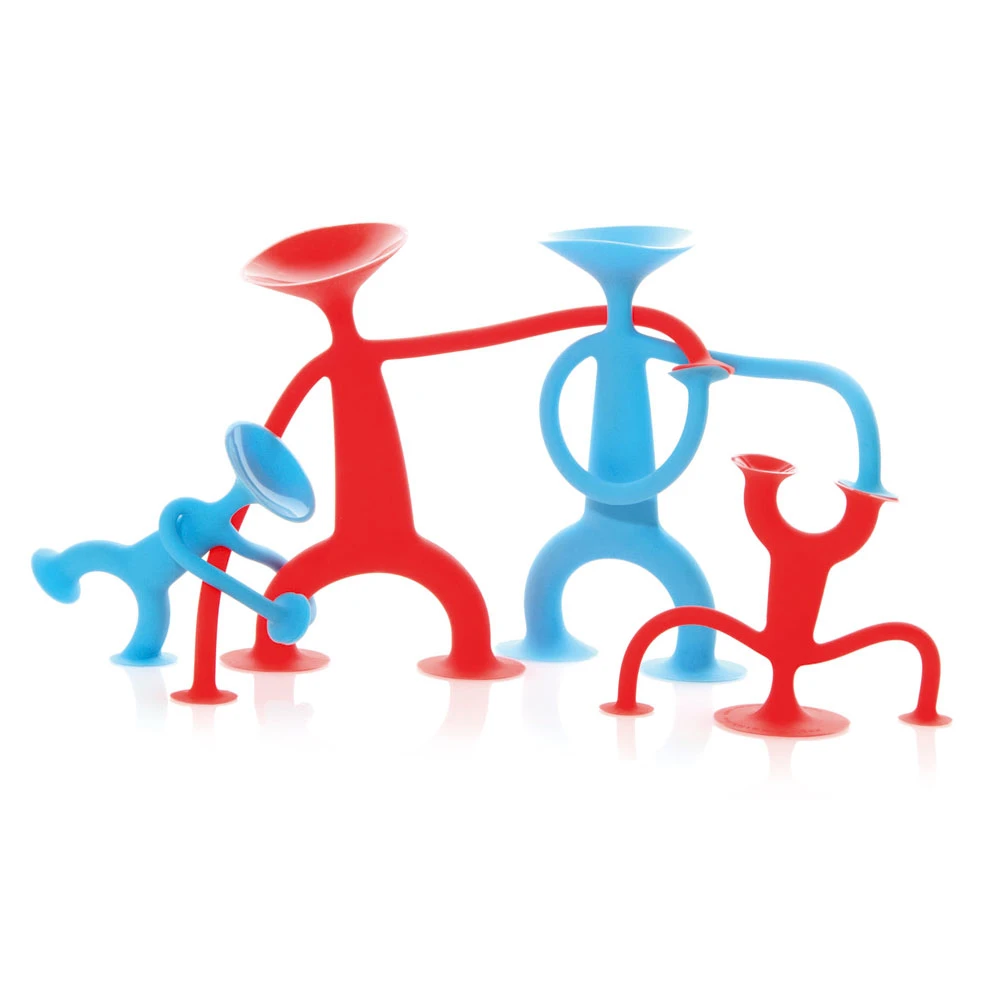 Oogi Family Actie Poppetjes Badspeelgoed In Color Rood 6 Oogi Family Actie Poppetjes Badspeelgoed In Color Rood - Afbeelding 4