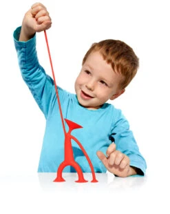 Oogie Junior In De Kleur: Rood -Chique Speelgoeds Winkel oogi rood en blauw 5