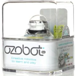 Ozobot Bit 2.0 Crystal White – STEM Programmeerbare Minirobot -Chique Speelgoeds Winkel ozobot bit 2.0 crystal white 1