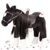 Pony Zwart Gotz Schofthoogte-37-cm. -Chique Speelgoeds Winkel pony zwart gotz 3402783