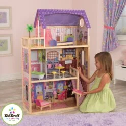 Poppenhuis / Barbiehuis Kayla -Chique Speelgoeds Winkel poppenhuis barbiehuis kayla kidkraft 65092 4