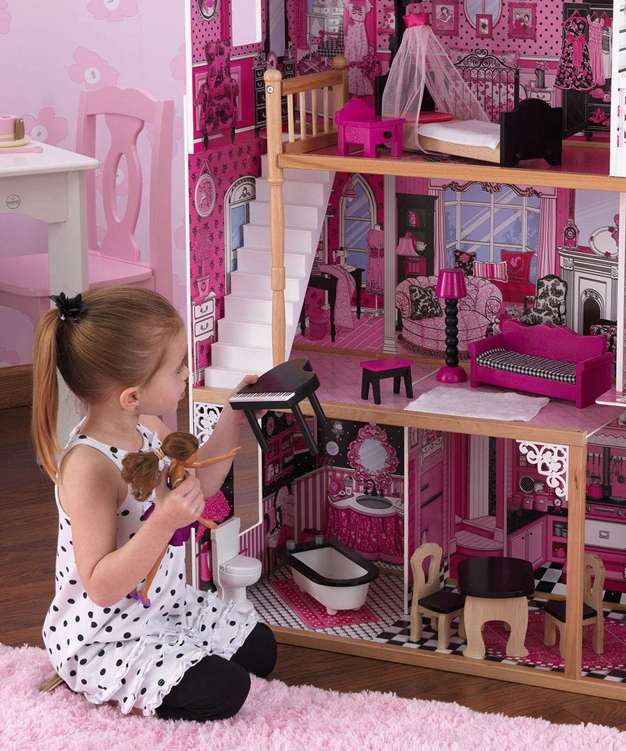 Poppenhuis Barbiehuis Amelia 9 Poppenhuis Barbiehuis Amelia - Afbeelding 7