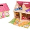 Poppenhuis Blossom Cottage -Chique Speelgoeds Winkel poppenhuis blossom cottage bigjigs jt123