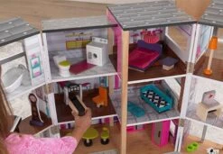 Poppenhuis Modern Deluxe Herenhuis -Chique Speelgoeds Winkel poppenhuis kidkraft 65883 modern deluxe herenhuis 2