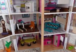 Poppenhuis Modern Deluxe Herenhuis -Chique Speelgoeds Winkel poppenhuis kidkraft 65883 modern deluxe herenhuis 6