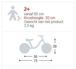 PUKY 4072 LRM Plus Zilver/Rood Loopfiets -Chique Speelgoeds Winkel puky loopfiets lrm plus zilver 4072 1 1
